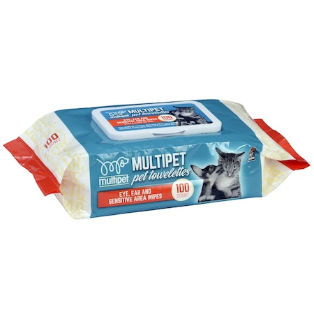 Multipet Multipet Sensitive Area All Pets Multi-Purpose Wipes 100 pk 68502